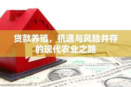 沁源贷款养殖，机遇与风险并存的现代农业之路