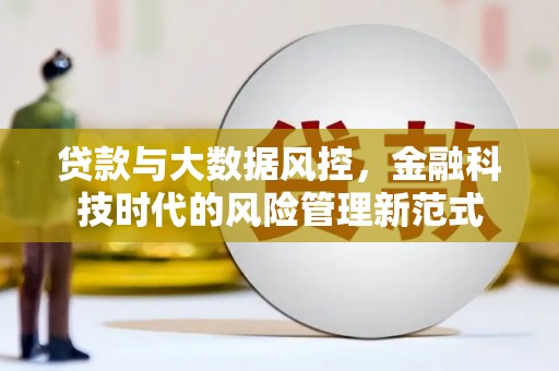 正蓝旗贷款与大数据风控，金融科技时代的风险管理新范式