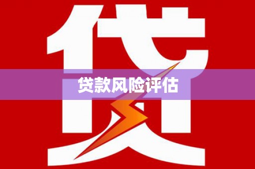 焉耆贷款风险评估