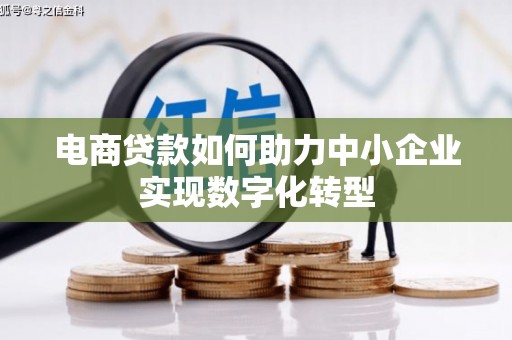 青神电商贷款如何助力中小企业实现数字化转型