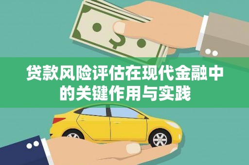 寿丰贷款风险评估在现代金融中的关键作用与实践