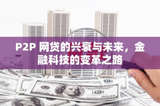 涟源P2P 网贷的兴衰与未来，金融科技的变革之路